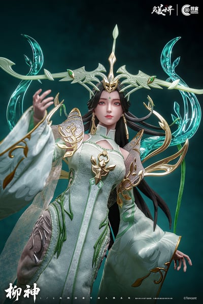 【正版授權】朗宙 CosmicCreations－完美世界 柳神 可動人偶 CC914411