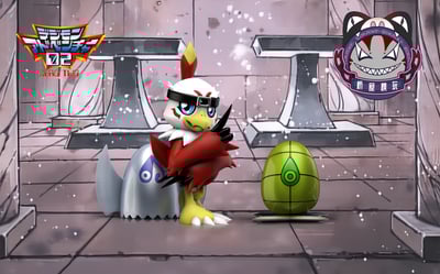 【數碼寶貝】橋屋模玩-裝甲蛋共鳴 第三彈1