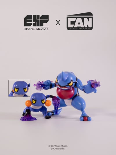 【寶可夢】EXP x 罐頭-不良蛙進化組1