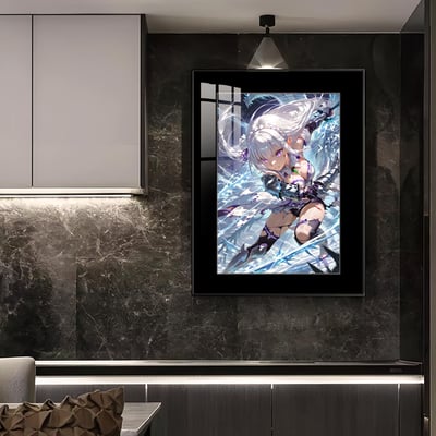 【週邊】橘子工作室－Re:從零開始的異世界生活 戰鬥姿態 愛蜜莉雅 裝飾畫4