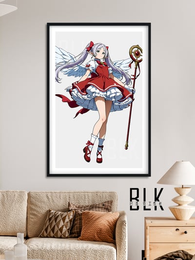 【週邊】巴洛克－葬送的芙莉蓮 魔法少女芙莉蓮 裝飾畫&冰箱貼4