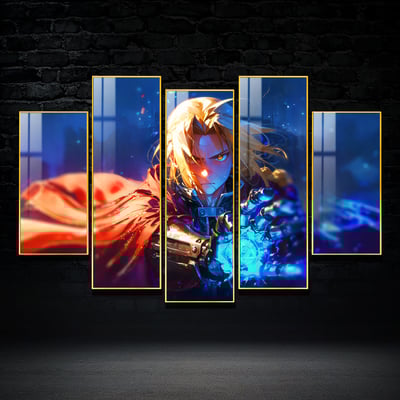 【週邊】阿喵畫社-鋼之練金術師愛德華異形套組1