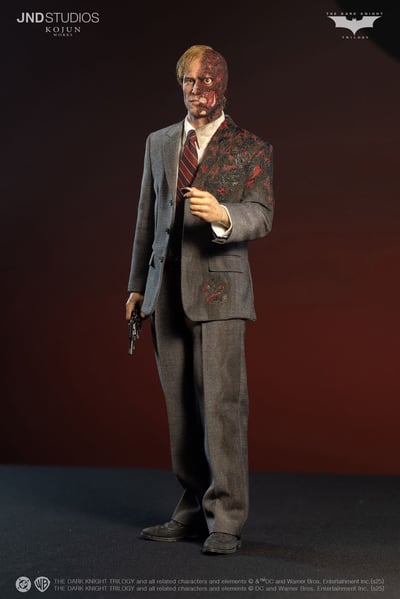 【正版授權】JND STUDIOS-蝙蝠俠黑闇騎士 雙面人 哈維丹特11