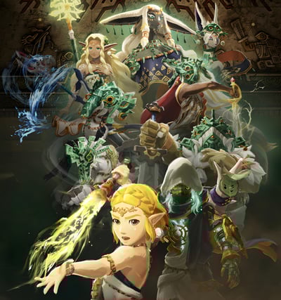 【週邊】H2工作室－薩爾達無雙：封印戰記 裝飾畫3