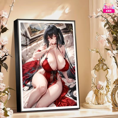 【週邊】阿喵畫社－王室 紅禮服大鳳1