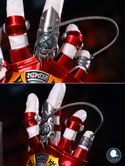 【家庭教師】ILL 地下工廠－熱血魂 018 武具篇 澤田綱吉 VG手套／X手套4.0 彭格列齒輪4