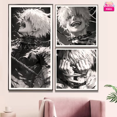 【週邊】阿喵畫社-金木研黑化三宮格1