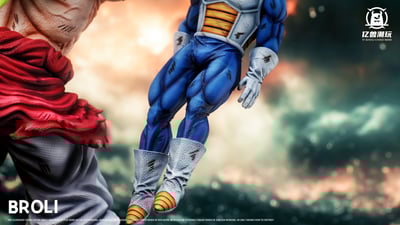 【七龍珠】億獸-Studio-布羅利VS悟空貝吉塔6