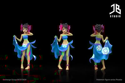 【寶可夢】精寶工作室 JB Studio-人物系列 豐緣四天王 芙蓉2