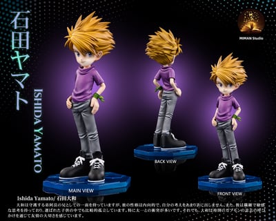 【數碼寶貝】迷漫MIMAN Studio-主角團數碼世界圖鑑人物共鳴 第五彈 石田大和（阿和） 加布獸3