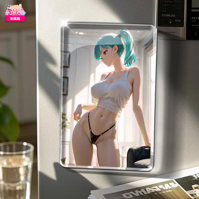 【週邊】阿喵畫社－七龍珠 迎辰 布瑪 裝飾畫5