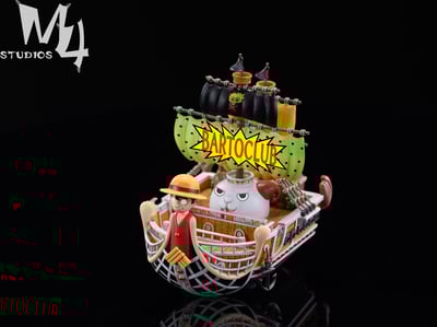 【海賊王】M4工作室-全員船系列 第八彈 前進.魯夫前輩號2