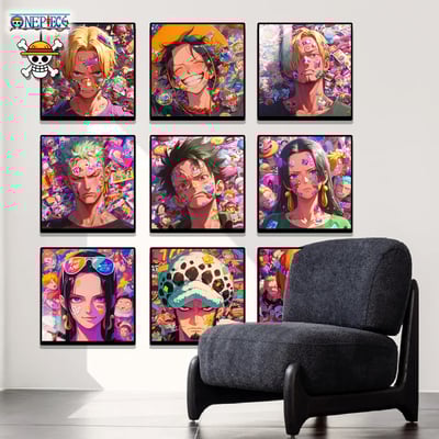 【週邊】阿喵畫社-海賊王大頭貼九宮格3