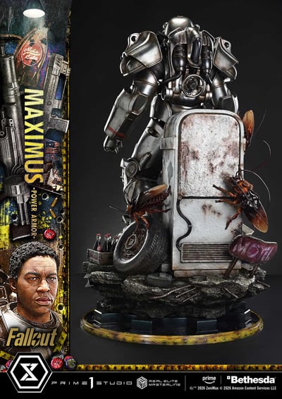 【正版授權】Prime 1 Statue－異塵餘生 馬克西姆斯 動力裝甲6