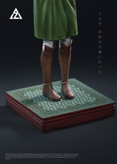 【進擊的巨人】AZ艾助工作室－最討厭你了，三笠6