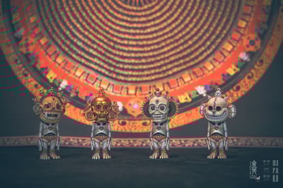 【原創授權】滄溟工作室-屍陀林主潮玩 第二彈1