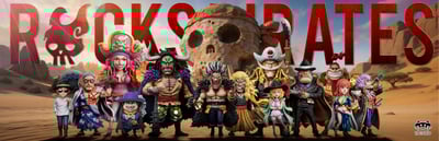 【海賊王】YZ工作室－神之谷大戰 第16彈 洛克斯海賊團 初代幽靈果實 基爾・巴斯達4