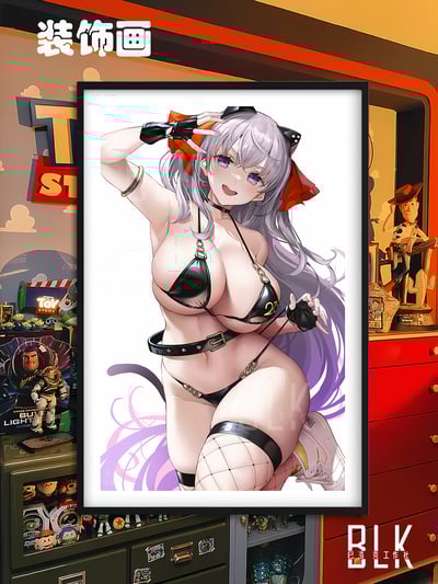 【週邊】巴洛克－Fate/EXTRA CCC BB 裝飾畫&冰箱貼1