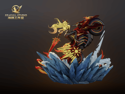 【原神】海鷗工作室 SEAGULL STUDIO－原神場景雕像系列 火神 瑪薇卡7