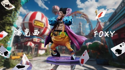 【海賊王】Black studio 小黑工作室-海賊王共鳴補全系列 銀狐·福克西1