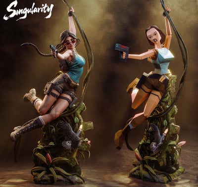 【古墓奇兵】Singularity Studio－經典角色系列 蘿拉1