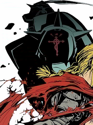 【週邊】巴洛克－鋼之鍊金術師 鋼鍊 裝飾畫&冰箱貼2