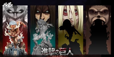 【進擊的巨人】風暴工作室-進擊的巨人 第一彈 鎧之巨人5