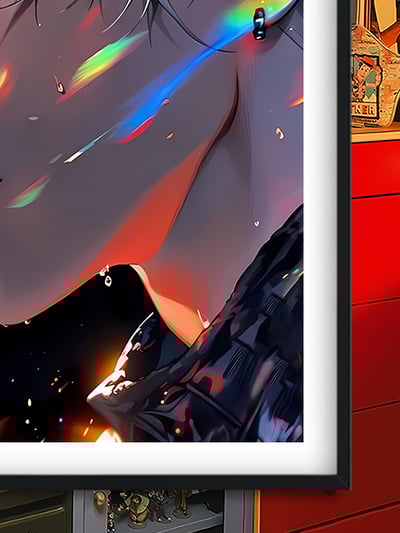 【週邊】巴洛克-側顏五條悟咒術回戰Gojo咒術師虎杖悠仁夏油傑動漫裝飾畫4