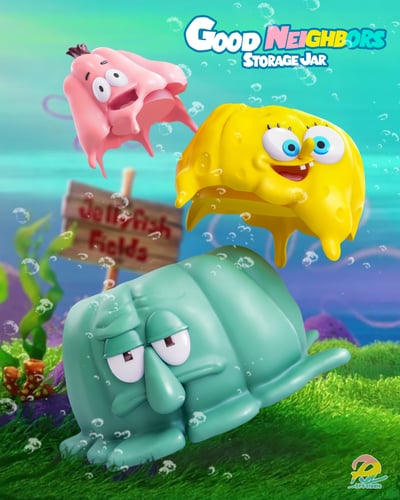 【海綿寶寶】DP9 STUDIO-南瓜儲物罐6