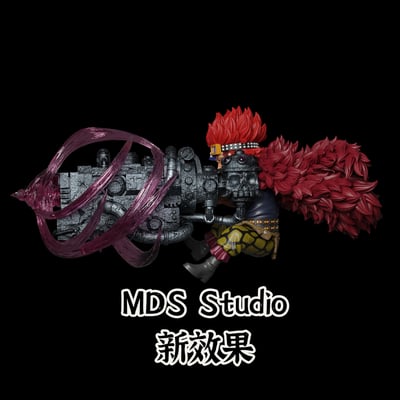 【海賊王】MDS x 馬達-週年款 電磁砲魔牛基德10