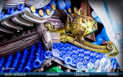 【寶可夢】666撒旦-MEGA忍蛙巨型飛水手裡劍全員出陣7