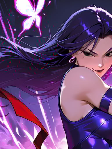 【週邊】巴洛克－靈蝶 裝飾畫 & 冰箱貼3