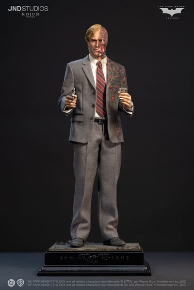 【正版授權】JND STUDIOS-蝙蝠俠黑闇騎士 雙面人 哈維丹特12