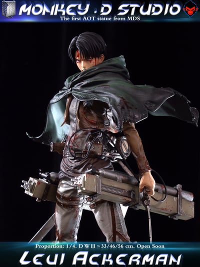 【進擊的巨人】漫奇工作室-AOT 里維兵長6