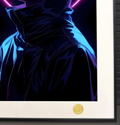 【週邊】H2工作室-五條悟 咒術迴戰動漫二次元裝飾畫5