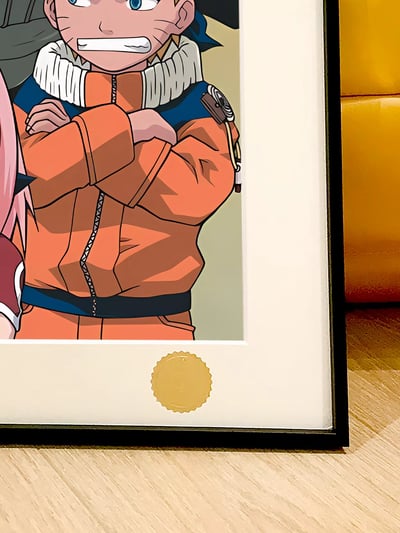 【週邊】星空工作室－火影忍者 卡卡西班 第七班 裝飾畫5