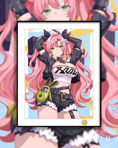 【週邊】H2工作室-妮可德瑪拉 絕區零Nicole裝飾畫1