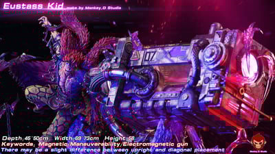 【海賊王】漫奇工作室-海賊王系列 極惡時代 三船長共鳴系列 第三彈 尤斯塔斯.基德3