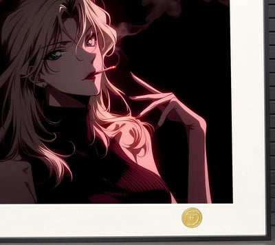 【週邊】H2工作室-貝姐 名偵探柯南貝爾摩德苦艾酒動漫二次元裝飾畫5