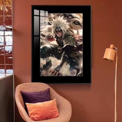 【週邊】橘子工作室－火影忍者 年輕自來也 裝飾畫3