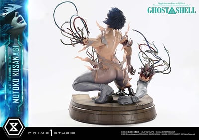 【正版授權】Prime 1 Statue-攻殼機動隊 草薙素子 vs 阿拉克尼達21