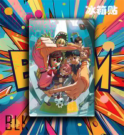 【週邊】巴洛克－膽大黨全員 裝飾畫 & 冰箱貼5