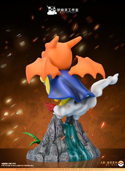 【寶可夢】夢精靈工作室-超變系列 噴火皮卡丘5
