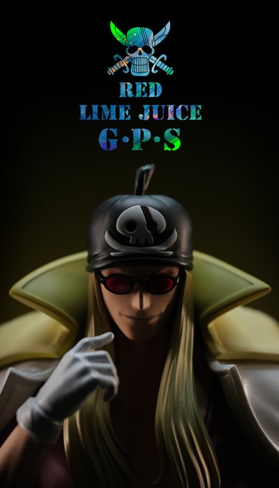 【海賊王】GP Studio GOLD PETER STUDIO-四皇紅髮海賊團 第四款 萊姆瓊斯2