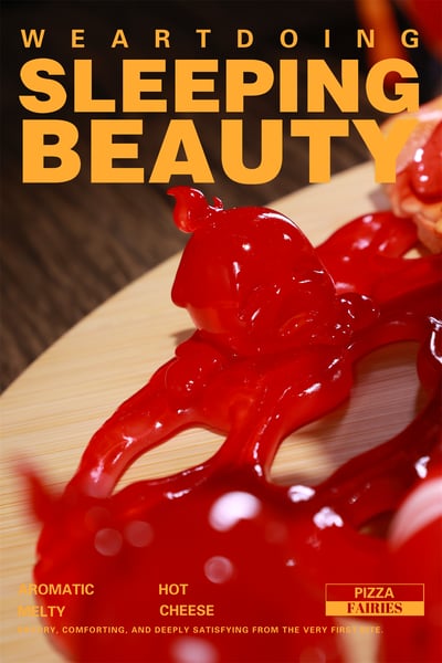 【原創授權】WeArtDoing－沉睡魔咒 披薩少女19