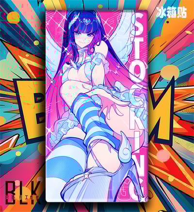 【週邊】巴洛克－吊帶襪天使 粉色天使 裝飾畫&冰箱貼5