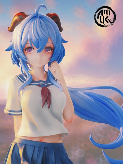 【原神】MoKu Studio-JK 表白甘雨2