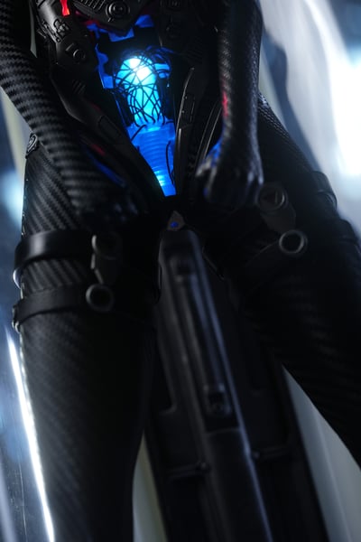 【尼爾】QKST工作室-電動雕像 重金屬2B機械形態3