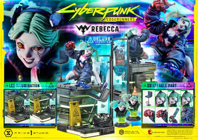 【正版授權】Prime 1 Studio-賽博龐克 邊緣行者 麗貝卡7