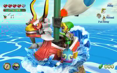 【薩爾達傳說】Fibonacci Studio－薩爾達傳說：風之律動 紅獅王號 & 林克6